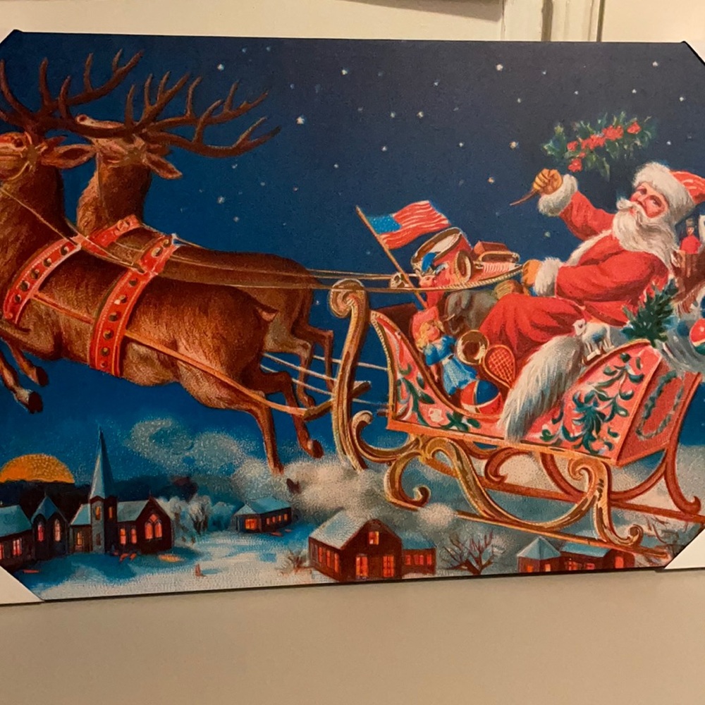 ▪️Christmas wall decor art canvas ▪️